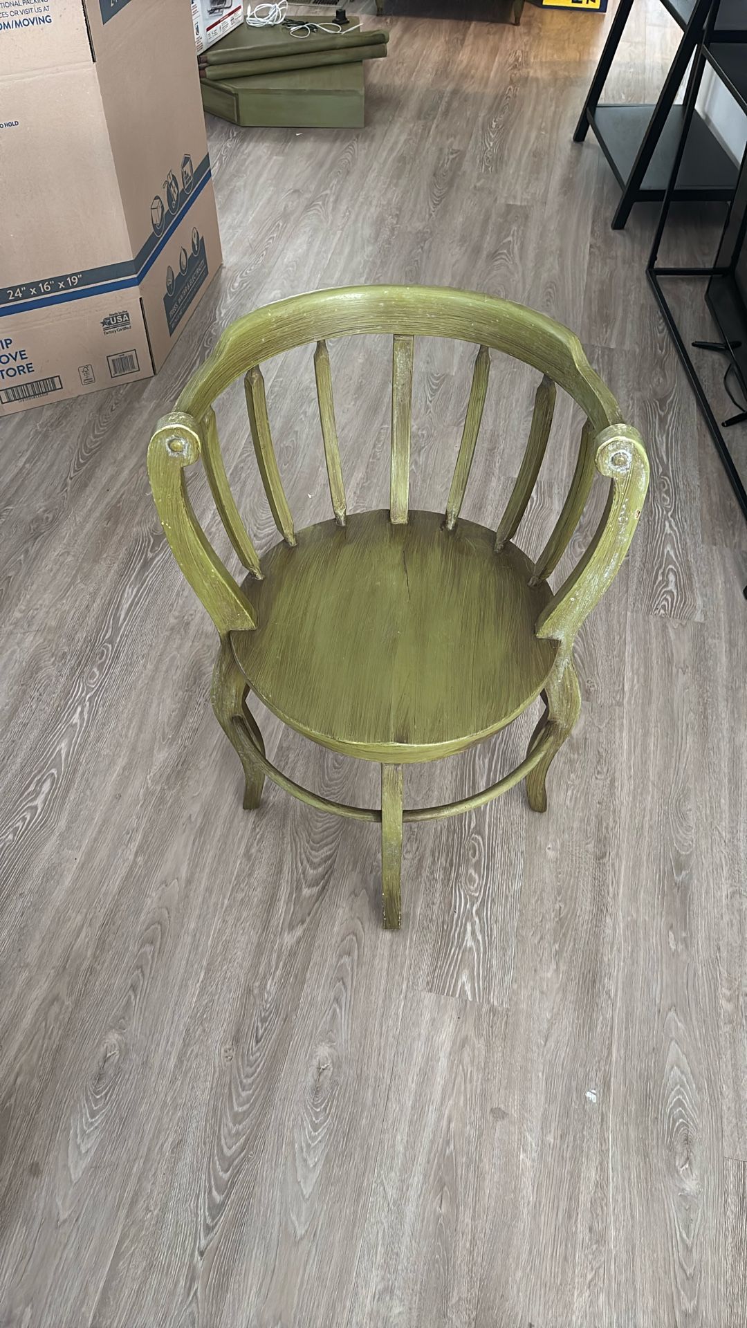 Mid Century Barrel Chair 