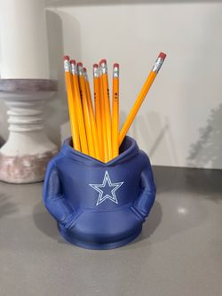 Dallas cowboys pencil hoodie holder