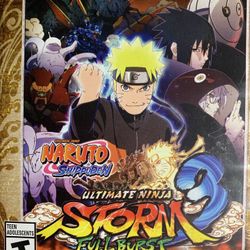 Naruto Shippuden Ultimate Ninja Storm FULL BURST 3 Xbox 360