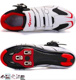 Unisex Cycling Shoes Compatible with Peloton Indoor Road Bike