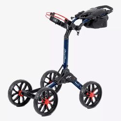 Bag Boy Quad Pro push cart, excellent condition dark blue. 1st $199 gets it. In Camarillo Ca 93010