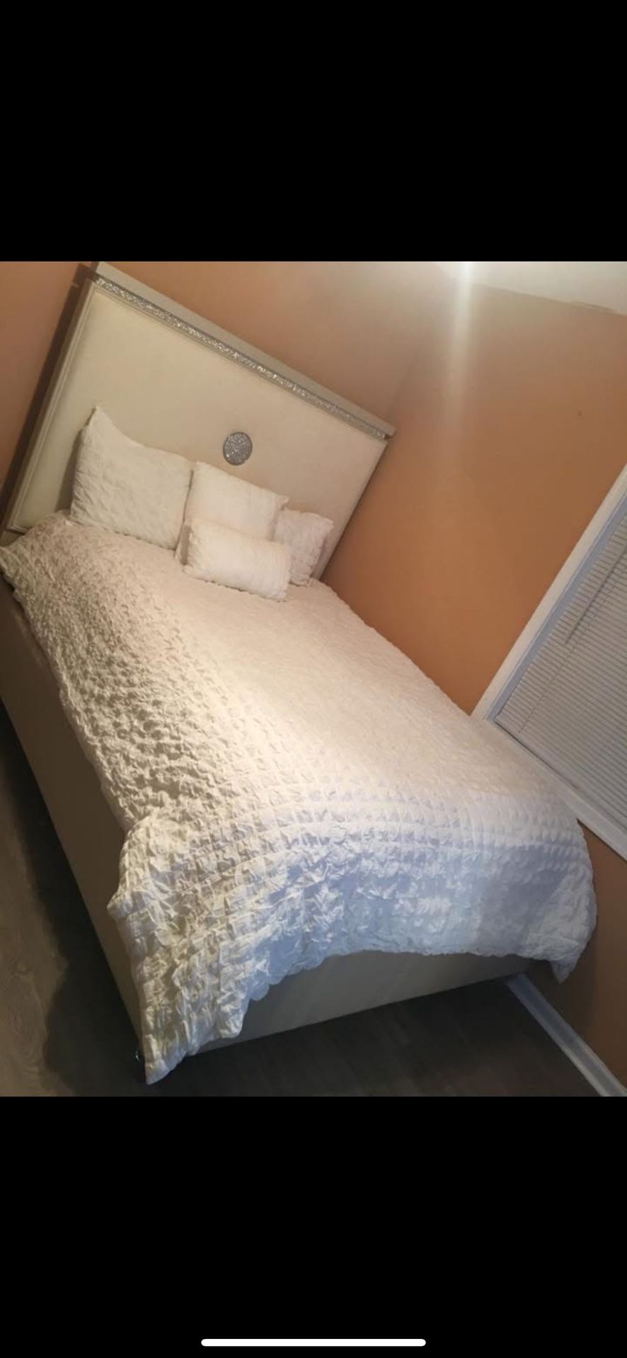 Queen Bed Frame ( No Mattress)