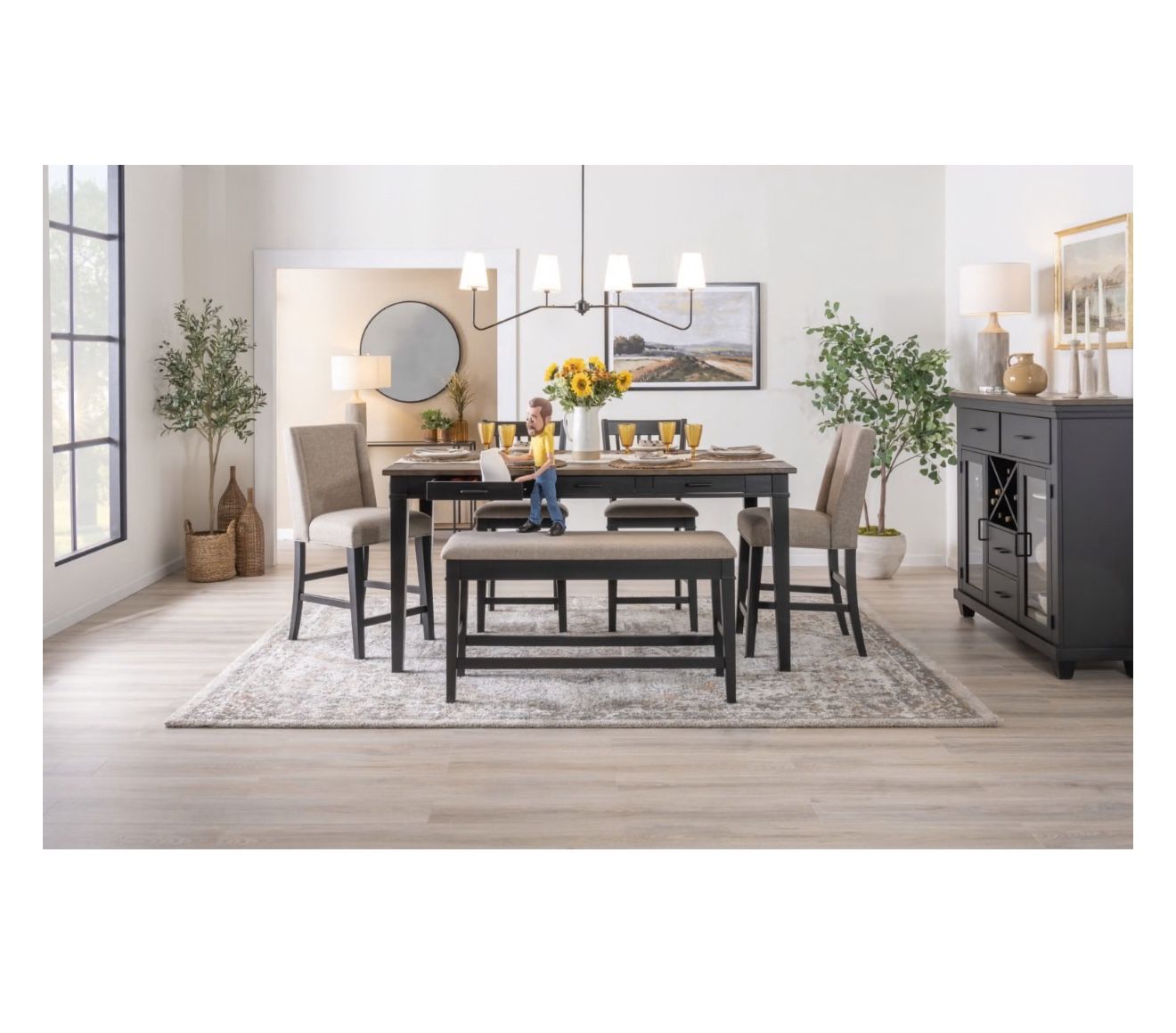 Montana 6 Piece Dining Set