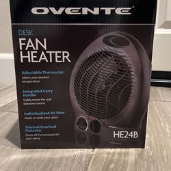 Ovente Desk Fan Heater