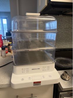 Three-tier steamer