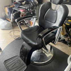 Leather Barber Chair 
