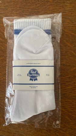 Pabst blue ribbon socks pot socks