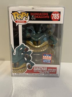 Funko POP! Dungeons and Dragons Xanathar  #(contact info removed) Convention + Vinyl Protector