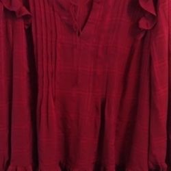 Women's Size 26-28 Lane Bryant Blouse 
