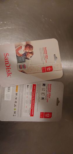 SanDisk Ultra MicroSDXC. 2x64 GB
