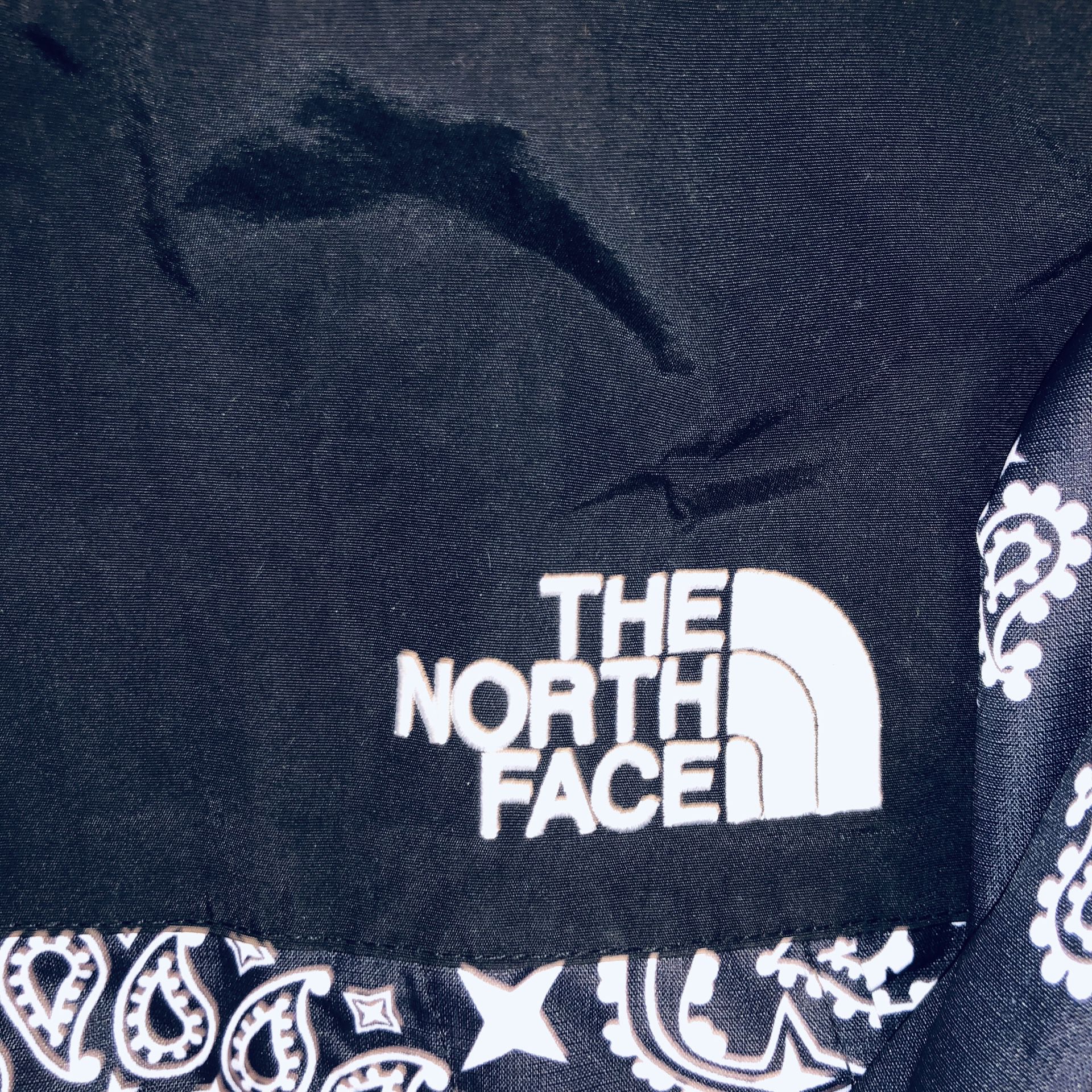 Supreme North Face Paisley Jacket available in store. 💙🖤