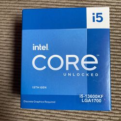 Intel Core i5-13600KF Gaming Processor (5.1 GHz, 14 Cores - SEALED