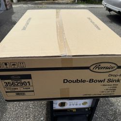 Premier Double Bowl  Kitchen Sink new 