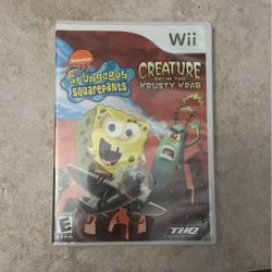 Spongebob Square Pants Creature From The Krusty Krab Wii