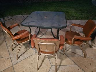 Patio Table and Chairs Set