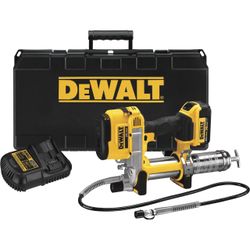DEWALT Cordless Grease Gun Kit, 20V, 10,000 PSI, 1 Li-Ion Battery
