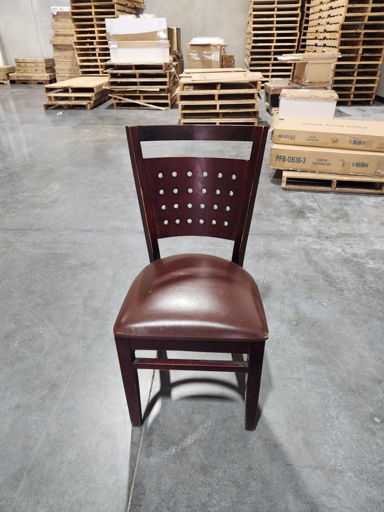 Brown Wood Chair