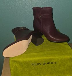 Tory Burch turn lock ankle boots