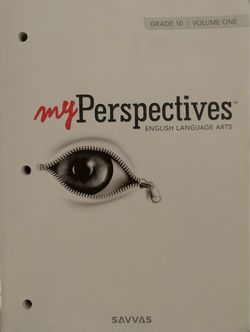 myPerspectives English Language Arts Textbook - Grade 10, Volume 1
