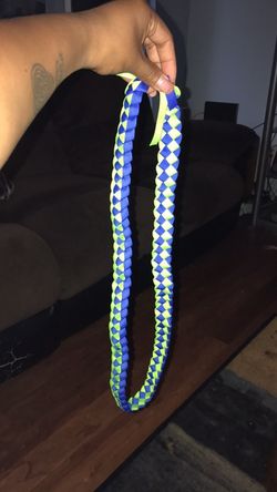 NFL ribbon leis