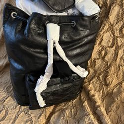Frye Leather Backpack 