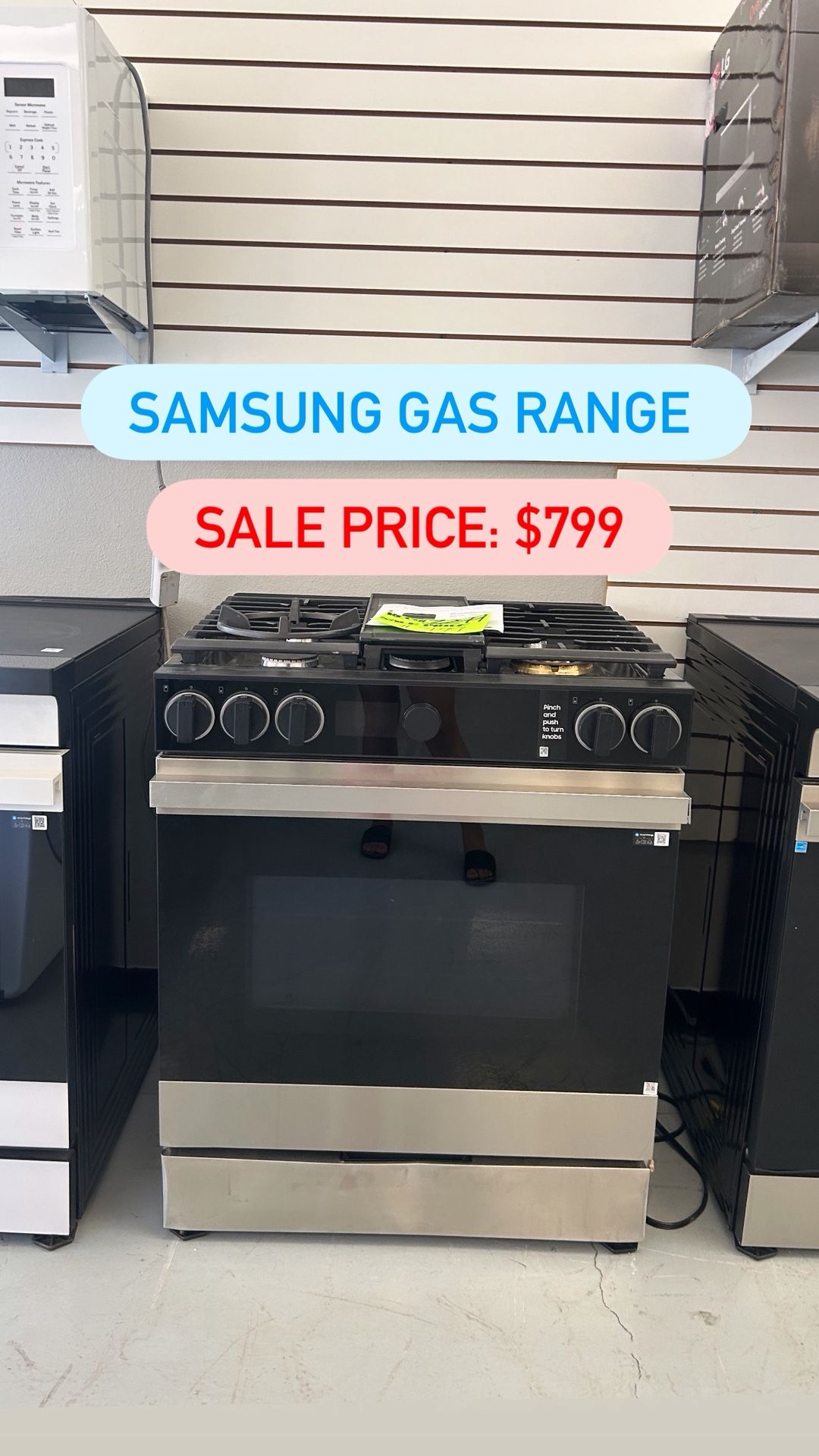 Samsung Gas Range 