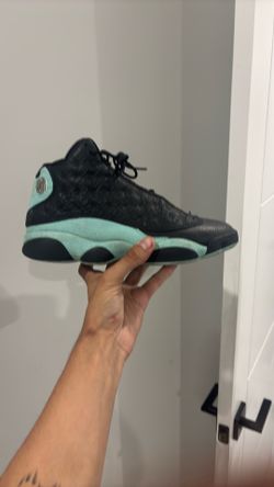 Island green 13 jordans size 9.5