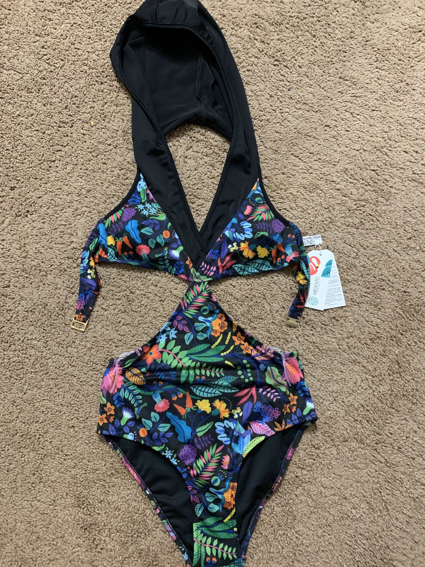 Swimsuit with hoodie