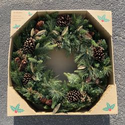 32” Led Christmas Wreath