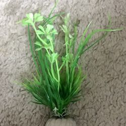 Plastic Aquarium Fish Tank Plant 