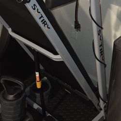 Fold Up Touch Screen Exercise Bike