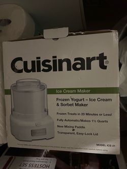 Cuisinart ICE-21 Ice Cream Maker