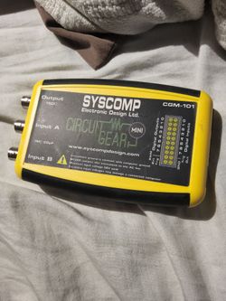 Syscomp Oscilloscope Waveform Generator and Digital I/O