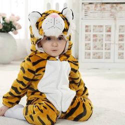 New Tiger Baby Infant Toddler Pajama Sizes Available (0-3 Months) (6-12 Months) (2.5 -3.5 Years)
