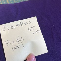 2 Yards And 30 Inches Thin Wool Suiting Fabric