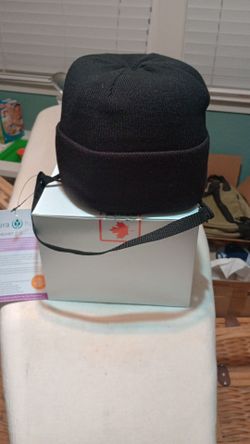 Black Knit Protective Helmet Hat