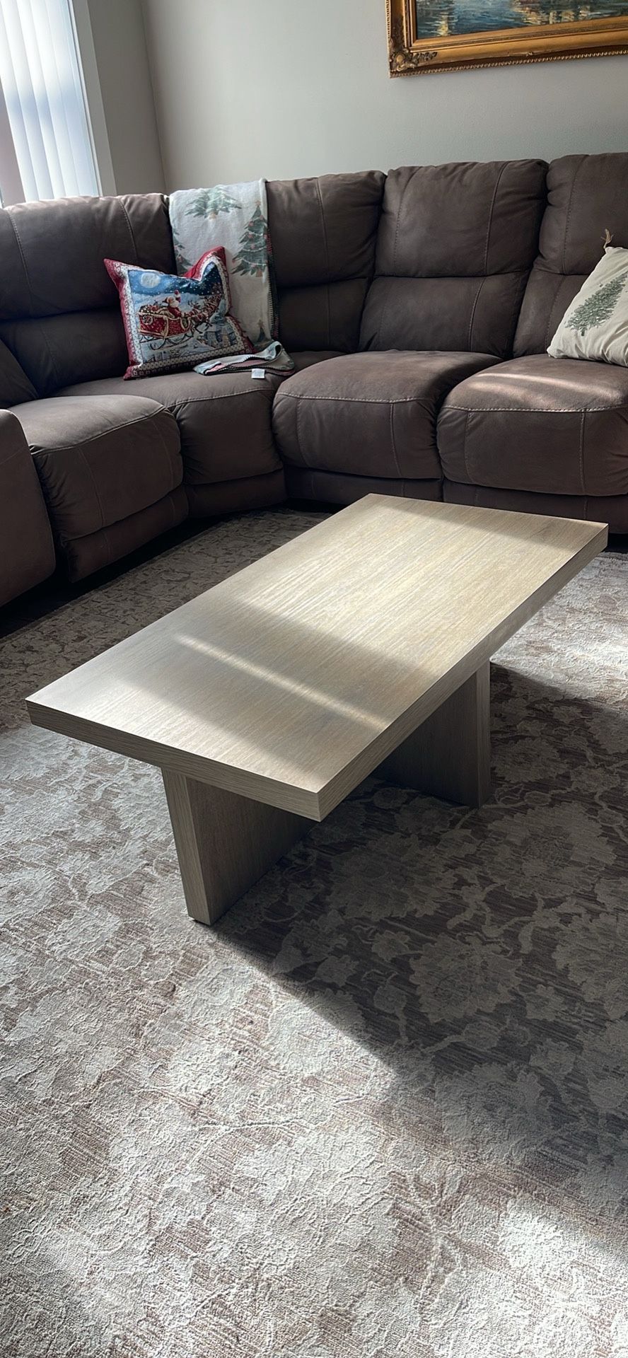 Grey oak Coffee table