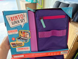 L.O.T.G. Bento Lunch Set with Insulated Bag