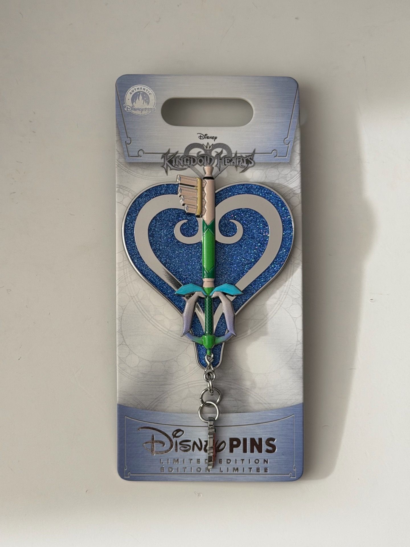 Kingdom hearts fairy harp keyblade pin
