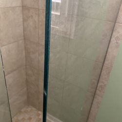 Beautiful Shower Door Very Heavy