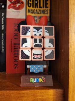 Minnie Mouse Rubiks Cube