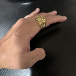 14k Heavy Plated Gold Ring