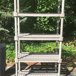 Plastic Storage Shelves 