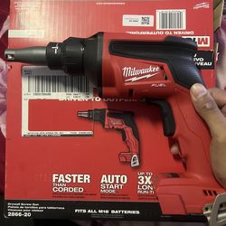 Dry wall screw gun