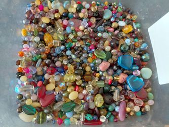 Large Assorted Glass Beads