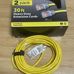 NEW!  30’ Heavy Duty Extension Cord