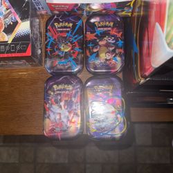 Mega Evolution Mini Tins Pokemon Cards