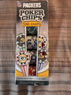 Green Bay Packer Poker Chips