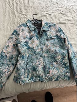 Flower print jacket
