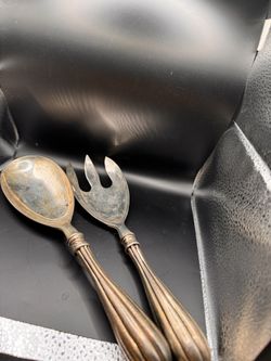 Godinger Silver Plated Salad Serving Set 